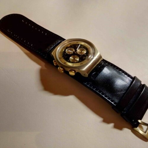 ремешок для часов Swatch в стиле Бунд под широкую пряжку