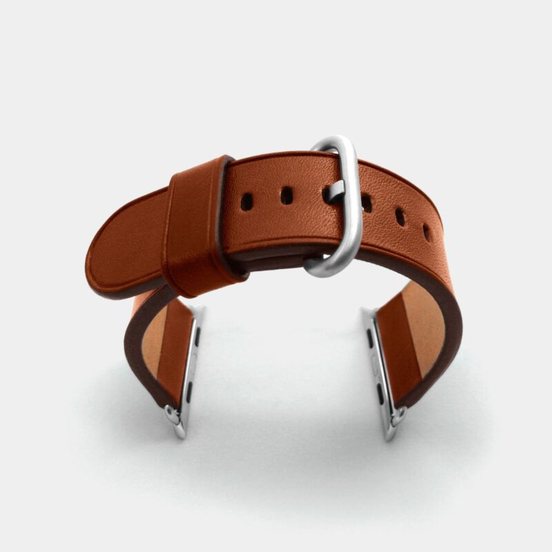 Ремешок для часов apple watch кожаный коричневый series 1 2 3 4 38 мм 40 мм 42 мм 44 мм